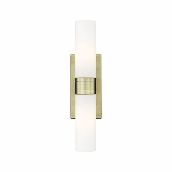 Innovations Lighting - Ballston Urban - 2 Light Bath Vanity In Art Deco Style-3