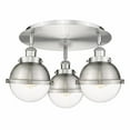 thumbnail image 1 of Innovations Lighting - Ballston Urban - 3 Light Flush Mount In Art Deco, 1 of 5