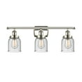 thumbnail image 1 of Innovations Lighting  Ballston Urban Bell - 3 Light 26" Bath Vanity Light Polished Nickel Finish/Seedy, 1 of 5