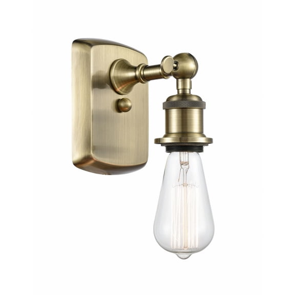 Innovations Lighting - Bare Bulb - 1 Light Wall Sconce In Industrial Style-7