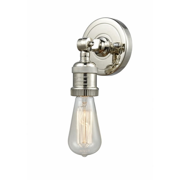 Innovations Lighting - Bare Bulb - 1 Light Wall Sconce In Traditional Style-6.13