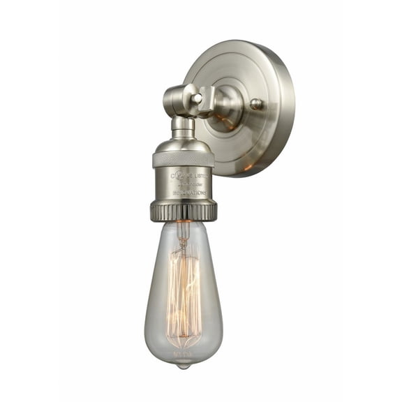 Innovations Lighting - Bare Bulb - 1 Light Wall Sconce In Traditional Style-6.13