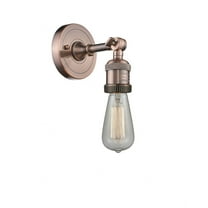 Innovations Lighting - Bare Bulb - 1 Light Wall Sconce In Traditional Style-6.38
