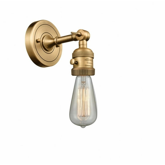 Innovations Lighting - Bare Bulb - 1 Light Wall Sconce In Traditional Style-6.38