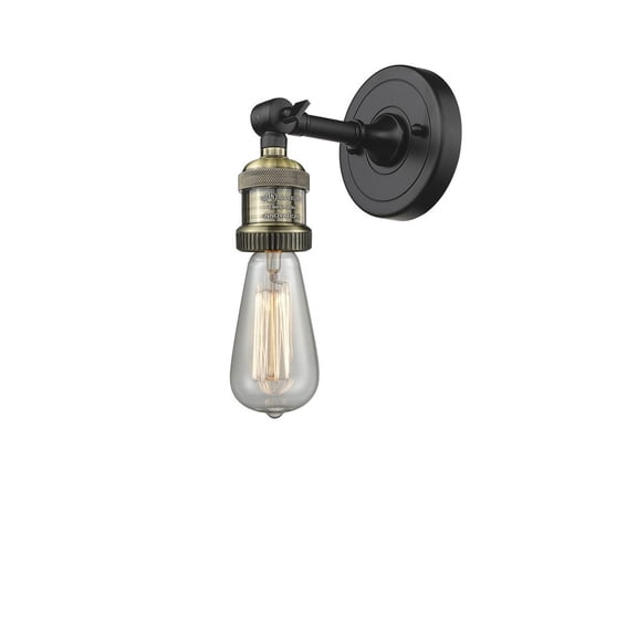 Innovations Lighting - Bare Bulb - 1 Light Wall Sconce In Traditional Style-6.38
