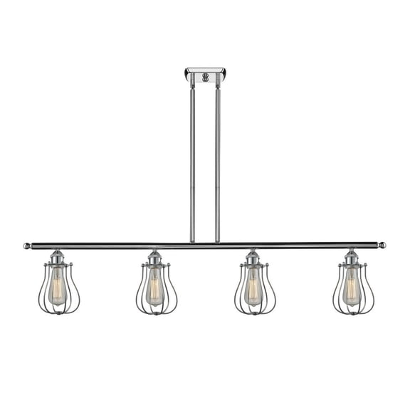 Innovations Lighting - Barrington - 48 Inch 14W 4 LED Island Matte Black Finish