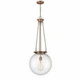 thumbnail image 1 of Innovations Lighting  Beacon - 1 Light 16" Pendant Antique Copper/Seedy, 1 of 5