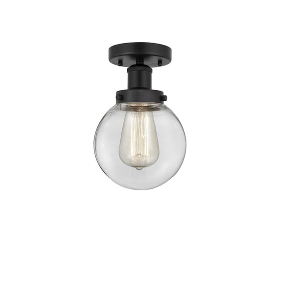 Innovations Lighting - Beacon - 1 Light Semi-Flush Mount In Industrial