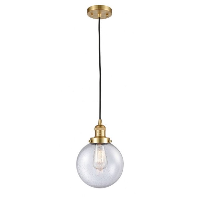 Innovations Lighting Beacon 1 Light Cord Hung Mini Pendant In