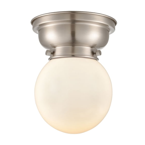Innovations Lighting - Beacon-1 Light Flush Mount in Industrial Style-6.25