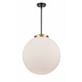 thumbnail image 1 of 221-1S-BAB-G201-18 Innovations Lighting Beacon - 1 Light Pendant In Industrial Style-19 Inches Tall and 18 Inches Wide-Black Antique Brass, 1 of 2