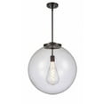 thumbnail image 1 of 221-1S-OB-G204-18 Innovations Lighting Beacon - 1 Light Pendant In Industrial Style-19 Inches Tall and 18 Inches Wide-Oil Rubbed Bronze Finish-Seedy, 1 of 2