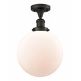 thumbnail image 1 of Innovations Lighting - Beacon - 1 Light Semi-Flush Mount In Industrial Style-13, 1 of 4