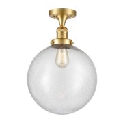 Innovations Lighting - Beacon - 1 Light Semi-Flush Mount In Industrial Style-15