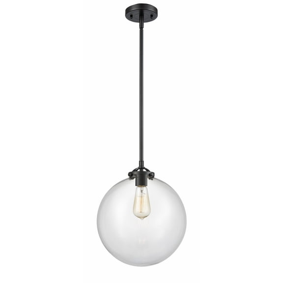 Innovations Lighting - Beacon - 1 Light Stem Hung Mini Pendant In Industrial