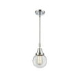 thumbnail image 1 of 447-1S-PC-G202-6 Innovations Lighting Beacon - 1 Light Stem Hung Mini Pendant-10.63 Inch Tall and 6 Inch Wide-Polished Chrome Finish-Clear Glass Color, 1 of 1