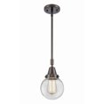 thumbnail image 1 of 447-1S-OB-G202-6 Innovations Lighting Beacon - 1 Light Stem Hung Mini Pendant-10.63 Inch Tall and 6 Inch Wide-Oil Rubbed Bronze Finish-Clear Glass, 1 of 1