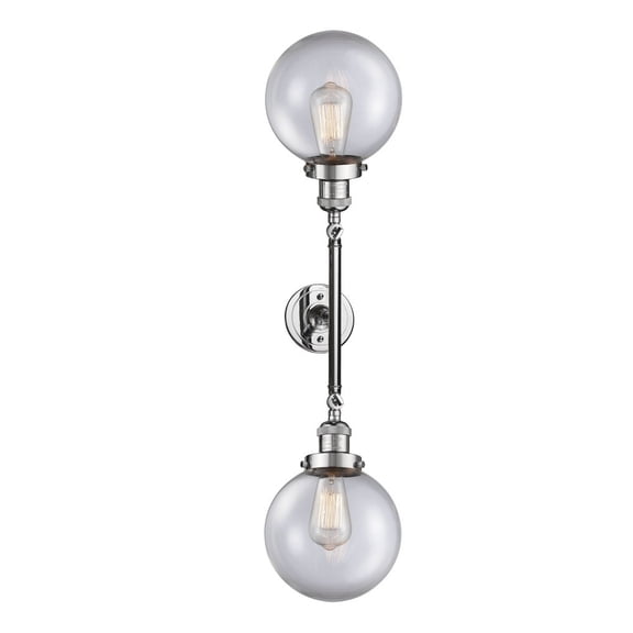 Innovations Lighting - Beacon - 2 Light Bath Vanity In Industrial Style-34.38