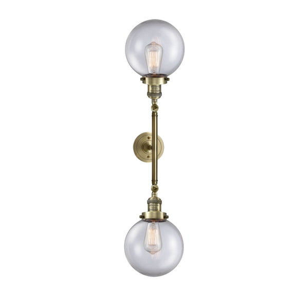 Innovations Lighting - Beacon - 2 Light Bath Vanity In Industrial Style-34.38
