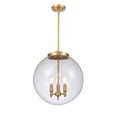 thumbnail image 1 of Innovations Lighting  Beacon - 3 Light 16" Pendant Satin Gold/Seedy, 1 of 5