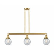 Innovations Lighting - Beacon-3 Light Island in Industrial Style-38.5 Inches