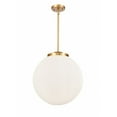thumbnail image 1 of 221-3S-SG-G201-16 Innovations Lighting Beacon - 3 Light Pendant In Industrial Style-17 Inches Tall and 16 Inches Wide-Satin Gold Finish, 1 of 2