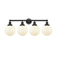 thumbnail image 1 of Innovations Lighting - Beacon - 4 Light Bath Vanity with 8 Inch Glass In Modern, 1 of 2