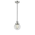 thumbnail image 1 of Innovations Lighting - Beacon - 6 Inch 1 Light Mini Pendant  Polished Nickel, 1 of 1