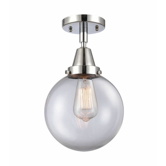 Innovations Lighting - Beacon - 8 Inch 3.5W 1 LED Flush Mount  Polished Chrome