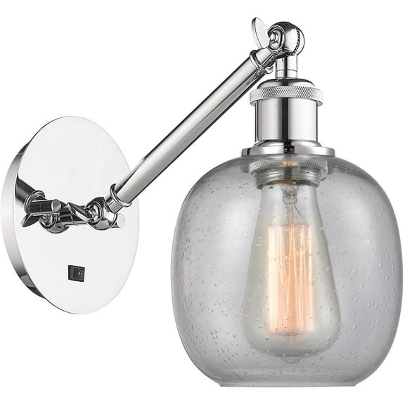 Innovations Lighting - Belfast - 1 Light Wall Sconce In Industrial Style-11.38