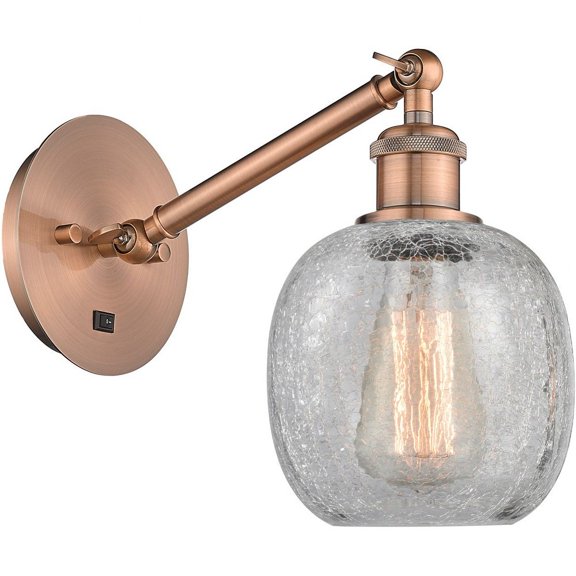 Innovations Lighting - Belfast - 1 Light Wall Sconce In Industrial Style-11.38