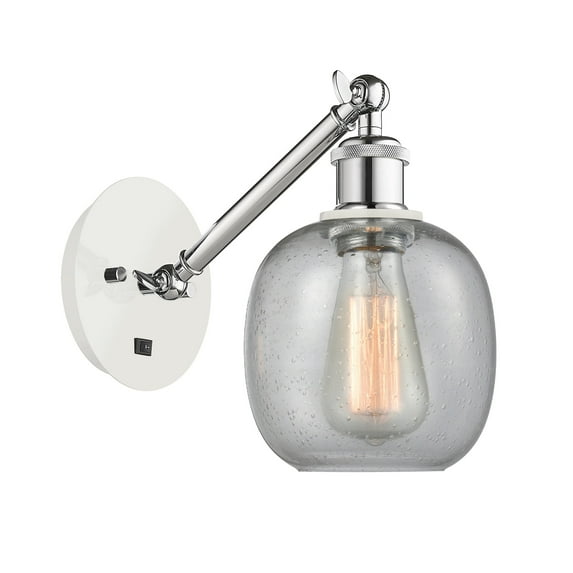 Innovations Lighting - Belfast - 1 Light Wall Sconce In Industrial Style-11.38
