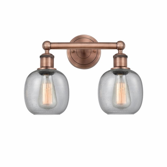 Innovations Lighting - Belfast - 2 Light Bath Vanity In Industrial Style-11.5