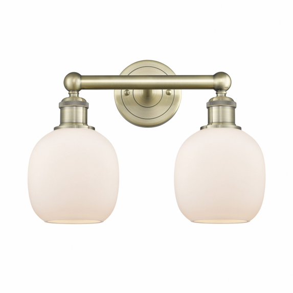 Innovations Lighting - Belfast - 2 Light Bath Vanity In Industrial Style-11.5
