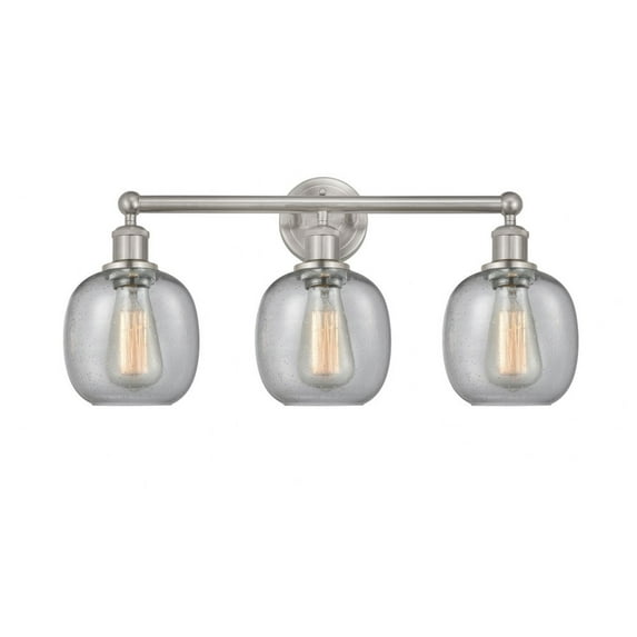 Innovations Lighting - Belfast - 3 Light Bath Vanity In Industrial Style-11.5