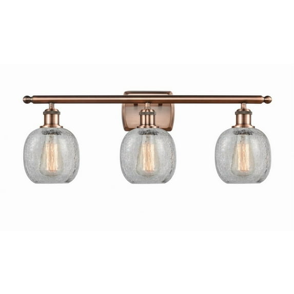 Innovations Lighting - Belfast - 3 Light Bath Vanity In Industrial Style-11