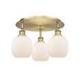 thumbnail image 1 of Innovations Lighting - Belfast - 3 Light Flush Mount In Industrial Style-9.5, 1 of 5