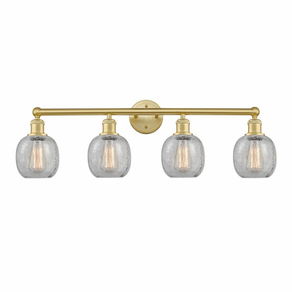Innovations Lighting - Belfast - 4 Light Bath Vanity In Industrial Style-11.5