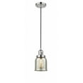 thumbnail image 1 of Innovations Lighting  Franklin Restoration Bell - 1 Light 5" Cord Hung Mini Pendant Silver Plated Mercury/Polished Nickel, 1 of 5