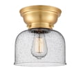 thumbnail image 1 of Innovations Lighting - Bell - 1 Light Flush Mount In Industrial Style-7.88, 1 of 1