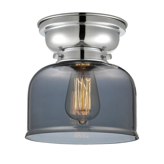 Innovations Lighting - Bell - 1 Light Flush Mount In Industrial Style-7.88