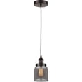 thumbnail image 1 of 616-1PH-OB-G53 Innovations Lighting Bell - 1 Light Mini Pendant In Industrial Style-10 Inches Tall and 5 Inches Wide-Oil Rubbed Bronze Finish-Light, 1 of 2