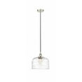 thumbnail image 1 of 616-1PH-PN-G713-L Innovations Lighting Bell - 1 Light Mini Pendant In Industrial Style-11.75 Inches Tall and 12 Inches Wide-Polished Nickel, 1 of 2
