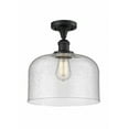 thumbnail image 1 of Innovations Lighting - Bell - 1 Light Semi-Flush Mount In Industrial Style-12, 1 of 3