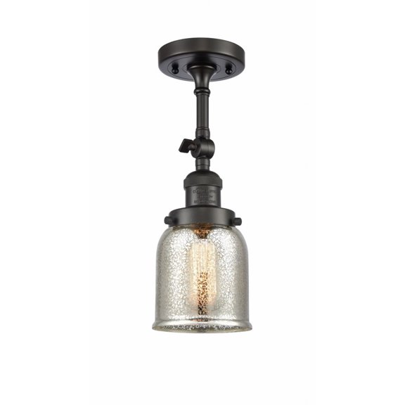 Innovations Lighting - Bell - 1 Light Semi-Flush Mount In Industrial Style-13.5