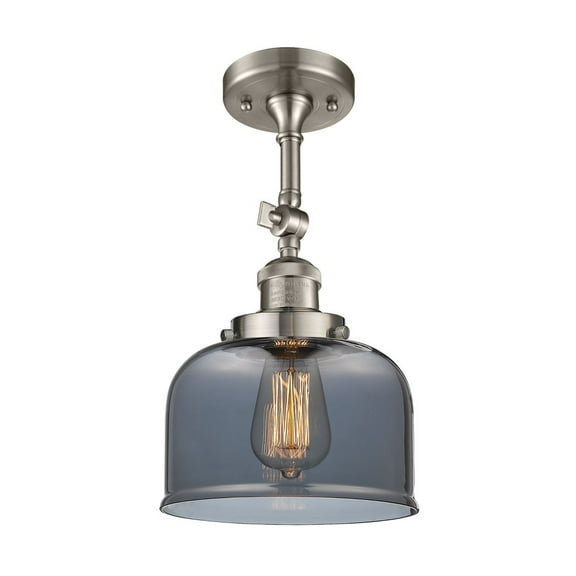 Innovations Lighting - Bell - 1 Light Semi-Flush Mount In Industrial Style-14