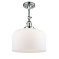 thumbnail image 1 of Innovations Lighting - Bell - 1 Light Semi-Flush Mount In Industrial Style-16, 1 of 2