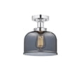 thumbnail image 1 of Innovations Lighting - Bell - 1 Light Semi-Flush Mount In Industrial Style-8.25, 1 of 1