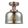 thumbnail image 1 of Innovations Lighting - Bell - 1 Light Semi-Flush Mount In Industrial Style-8.25, 1 of 7
