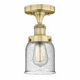 thumbnail image 1 of Innovations Lighting - Bell - 1 Light Semi-Flush Mount In Industrial Style-8.25, 1 of 7